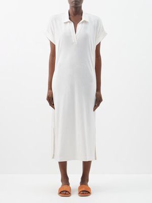 Skin - Carmella Pima Cotton-jersey Dress - Womens - Cream