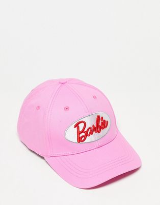 Skinnydip x Barbie logo cap in pink