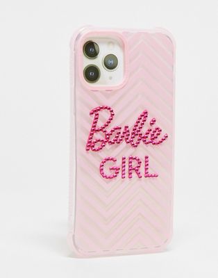 Skinnydip x Barbie phone case in pink
