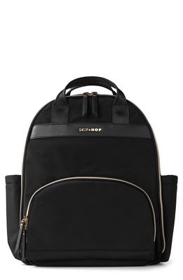 Skip Hop Envi Luxe Diaper Backpack in Black
