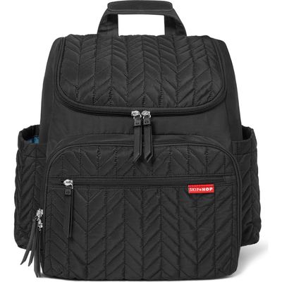 Skip Hop 'Forma' Diaper Backpack in Jet Black 