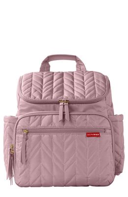 Skip Hop Forma Diaper Backpack in Mauve 