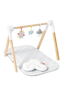 Skip Hop Silver Lining Cloud Wooden Activity Gym in Multi