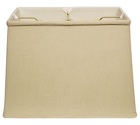 Slant Retro Rectangle Softback Lampshade with W asher Fitter S