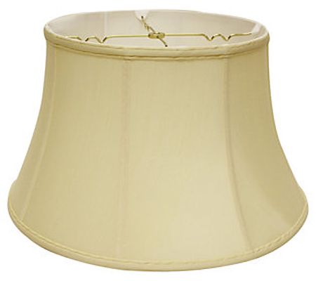 Slant Shallow Drum Softback Lampshade with Wash er Fitter SI05