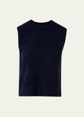 Sleeveless Cashmere Top