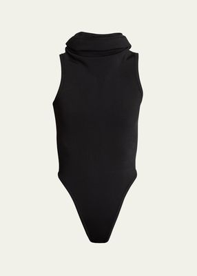 Sleeveless Hooded Bodysuit
