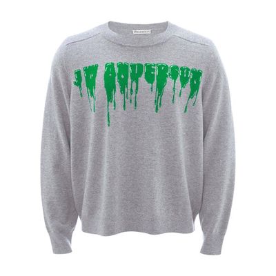 Slime logo crewneck jumper