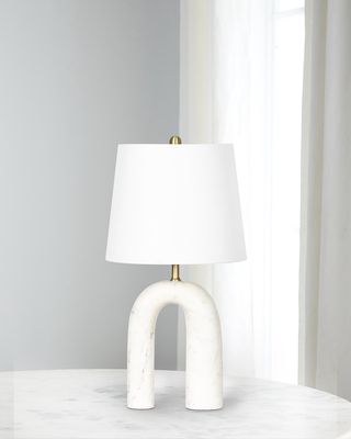 Slinky Marble Table Lamp