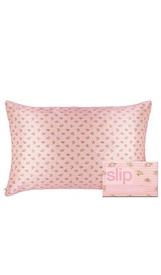 slip Queen Pillowcase in Petal.