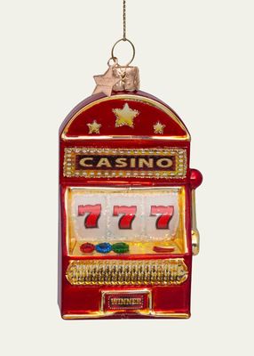 Slot Machine Christmas Ornament