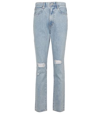 SLVRLAKE Beatnik high-rise distressed jeans