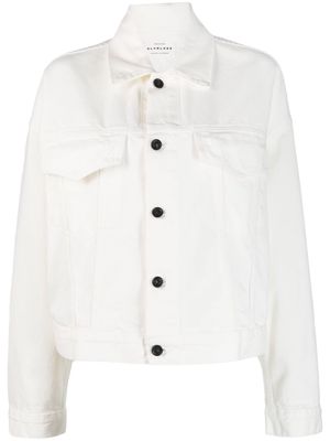 SLVRLAKE Detroit cotton denim jacket - White