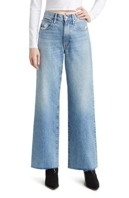 SLVRLAKE Grace Organic Cotton Wide Leg Jeans in Out Of Reach