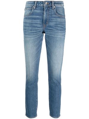 SLVRLAKE Loulou mid-rise slim-fit jeans - Blue