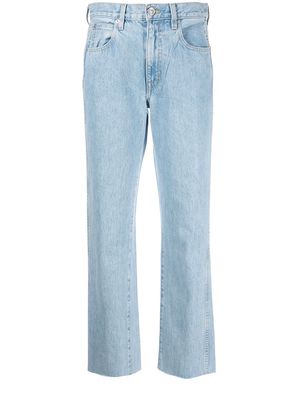 SLVRLAKE mid-rise washed jeans - Blue