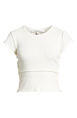 SLVRLAKE Re-Worked Organic Cotton T-Shirt in Natural White