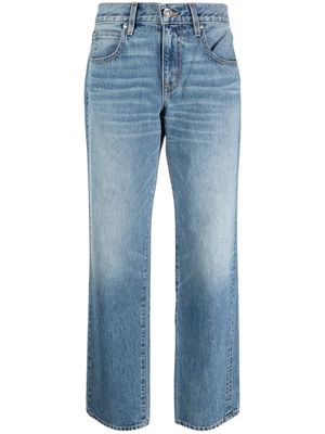 SLVRLAKE Remy low-rise tapered jeans - Blue