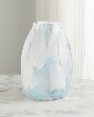 Small Barcelona Glass Vase - 10"