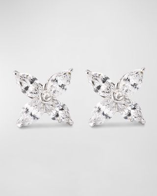 Small Marquise Cubic Zirconia Earring, Single