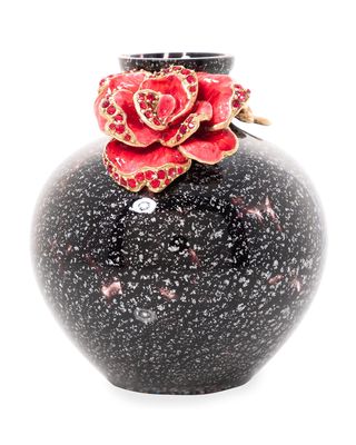 Small Night Bloom Rose Vase