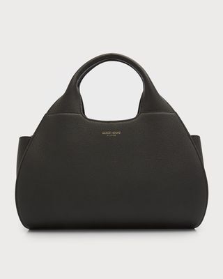 Small Pebble Leather Tote Bag