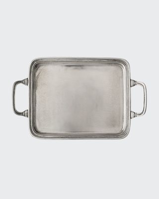 Small Rectangle Tray with Handles