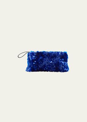 Small Sequin Pouch Clutch Bag