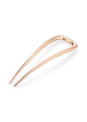 Small Sleek Rose Goldplated Hair Pin