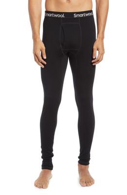 Smartwool 250 Merino Wool Baselayer Leggings in Black