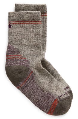 Smartwool Hike Light Cushion Crew Socks in Taupe