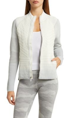 Smartwool Intraknit Insulated Jacket in Winter White