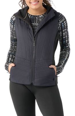 Smartwool Smartloft Insulated Recycled Nylon Vest in Black