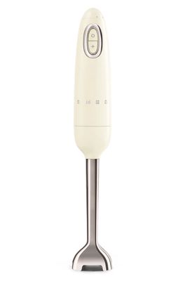 smeg '50s Retro Style Hand Blender with Accessories in Cream