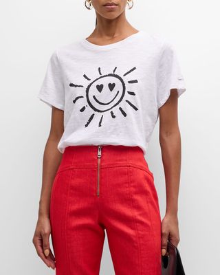 Smiling Sun Short-Sleeve Tee