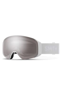 Smith 4D MAG 154mm Snow Goggles in White Vapor /Platinum