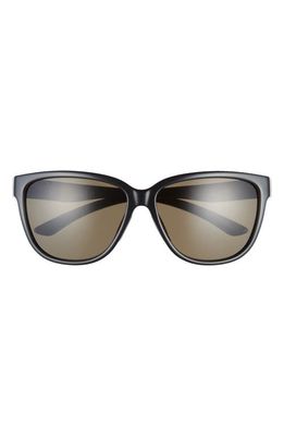 Smith 58mm Monterey ChromaPop Polarized Sport Sunglasses in Black/Grey Green