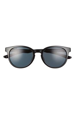 Smith Eastbank 52mm ChromaPop Polarized Round Sunglasses in Black /polarized Black