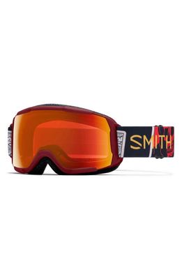 Smith Grom 145mm ChromaPop™ Snow Goggles in Sangria /Chromapop Red 