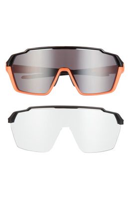 Smith Shift MAG™ 143mm Shield Sunglasses in Black Matte/Black