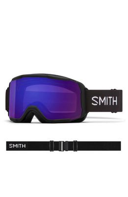 Smith Showcase Over the Glass 145mm ChromaPop™ Snow Goggles in Black /Violet Mirror