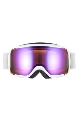 Smith Showcase Over the Glass ChromaPop 175mm Goggles in White Vapor/Everyday Violet