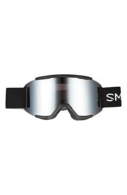 Smith Squad 180mm ChromaPop™ Snow Goggles in Black Sun Platinum Mirror