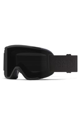 Smith Squad 180mm ChromaPop™ Snow Goggles in Blackout /Chromapop Sun Black 