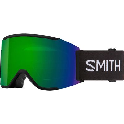 Smith Squad MAG™ 177mm Snow Goggles in Black /Chromapop Green Mirror 