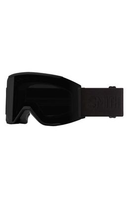 Smith Squad MAG 177mm Snow Goggles in Blackout /Chromapop Sun Black