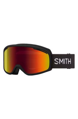 Smith Vogue 154mm Snow Goggles in Black /Red Sol-X Mirror