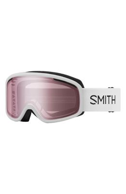 Smith Vogue 154mm Snow Goggles in White /Ignitor Mirror
