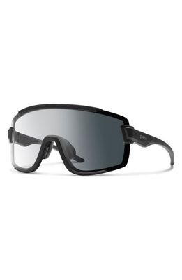 Smith Wildcat 135mm ChromaPop Shield Sunglasses in Matte Black/Gray