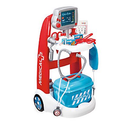 Smoby Doctor Playset Trolley with Accessories a nd Sounds